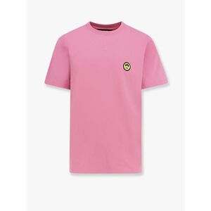 Barrow Men Cotton T-Shirt With Frontal And Back Logo Print